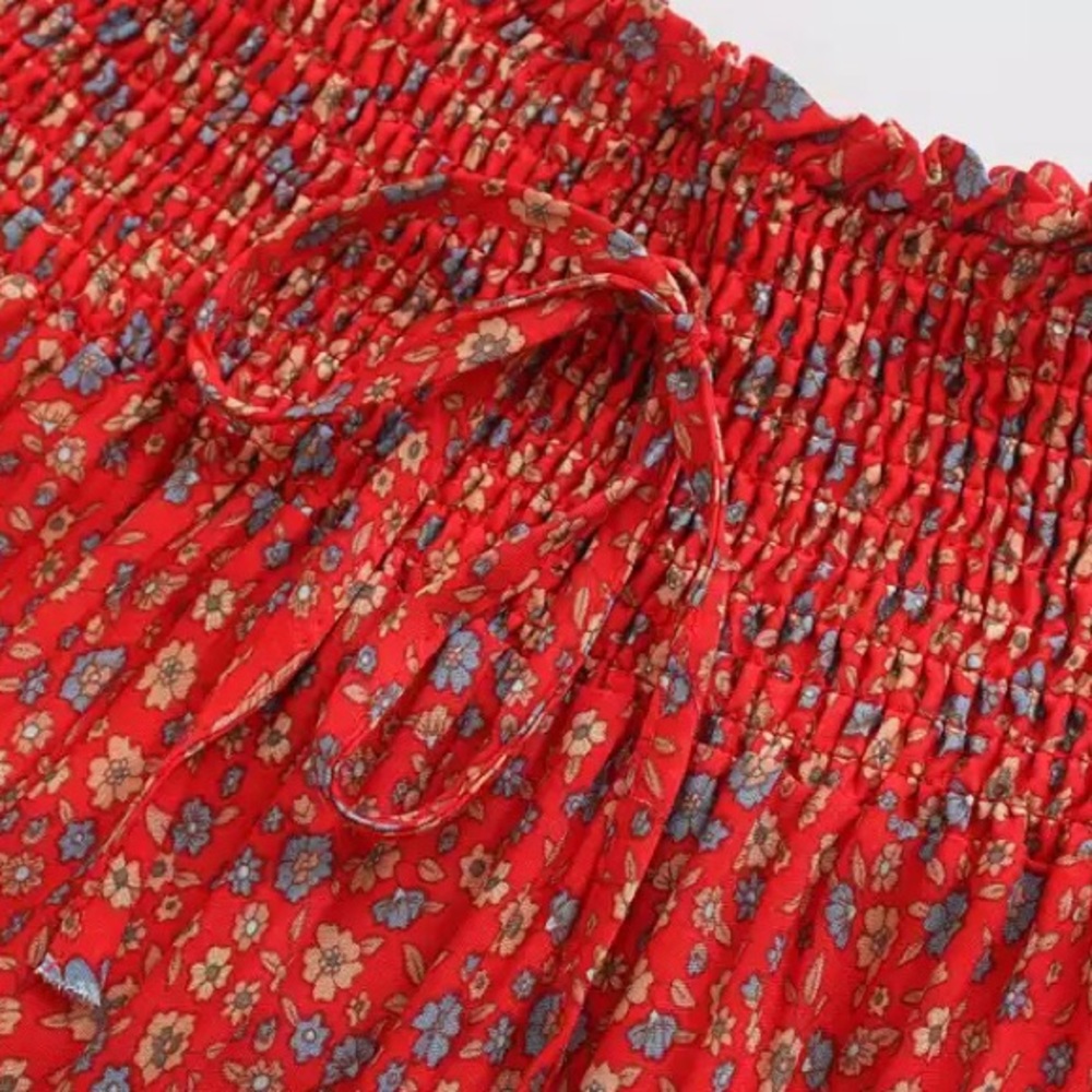 Bohemian Chic Floral Maxi Skirt - Picture 7 of 15